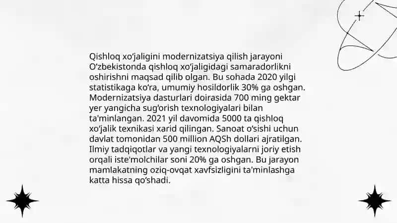 Mamlakatda agrar islohatlarining zaruryati va mohiyati 4
