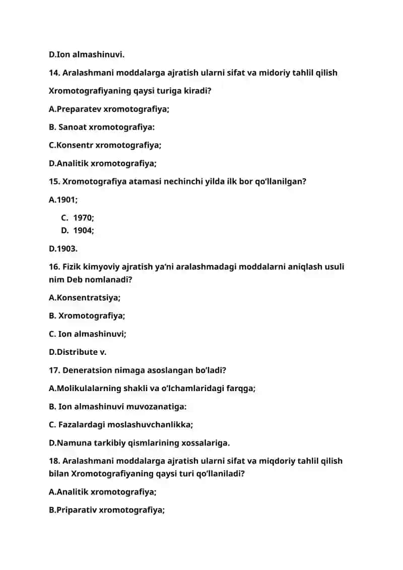 OZIQ-OVQAT MAHSULOTLARI TAHLILI 4