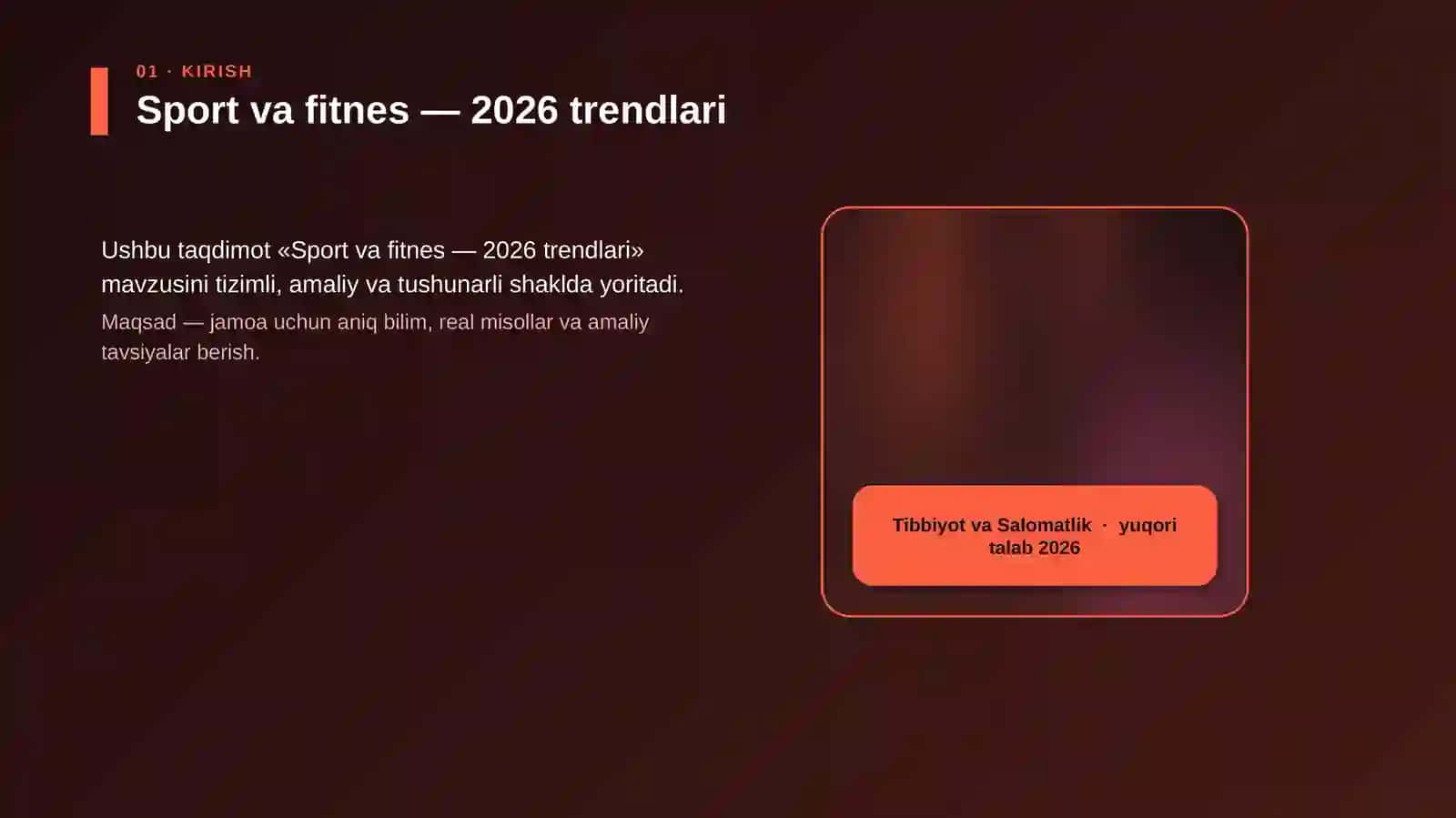 Sport va fitnes — 2026 trendlari 4