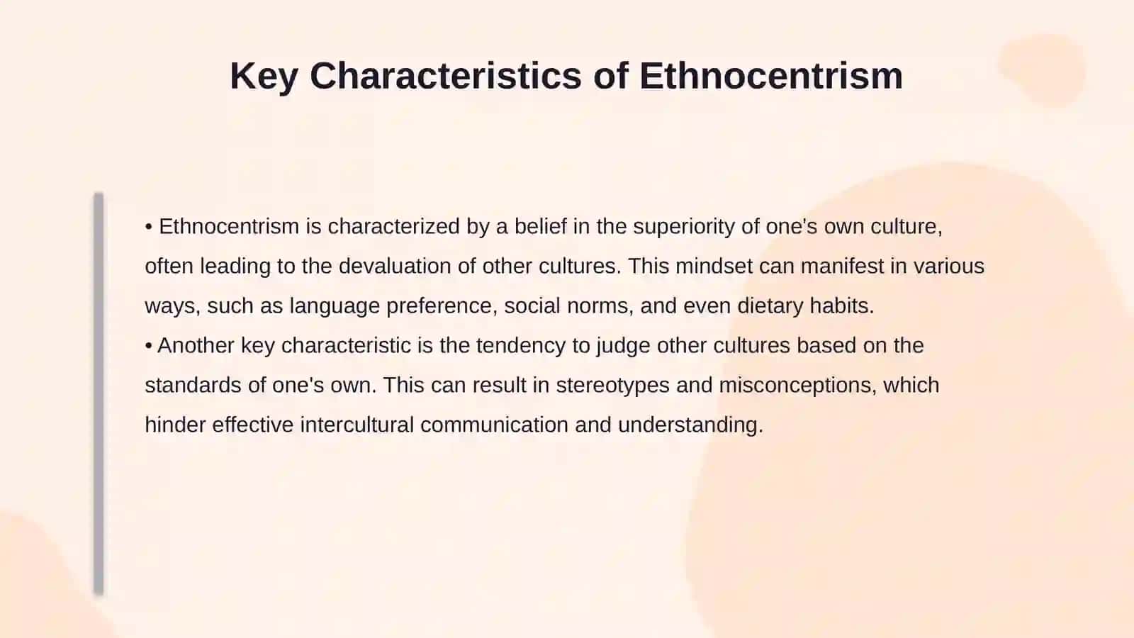Ethnocentrism 4