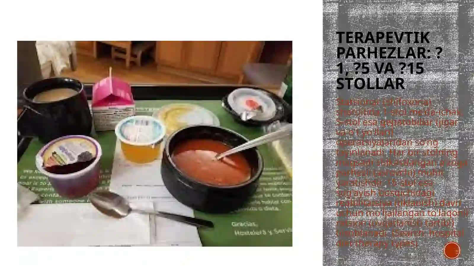 Xirurgik nutriologiya: Oziqlantirish asoslari 4