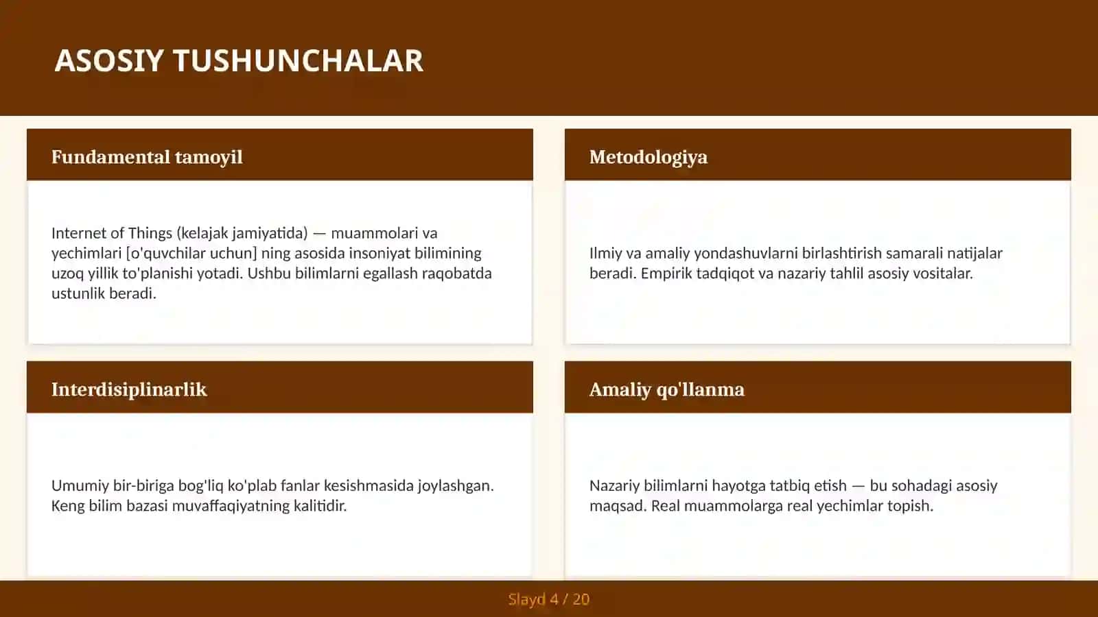 Internet of Things (Kelajak Jamiyatida) - Muammolari va Yechimlari [O'quvchilar uchun] 4