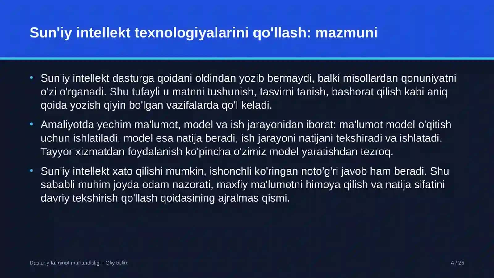geodeziya va kartografiyada sun'iy intellekt texnologiyalarini qo'llash 8471 4