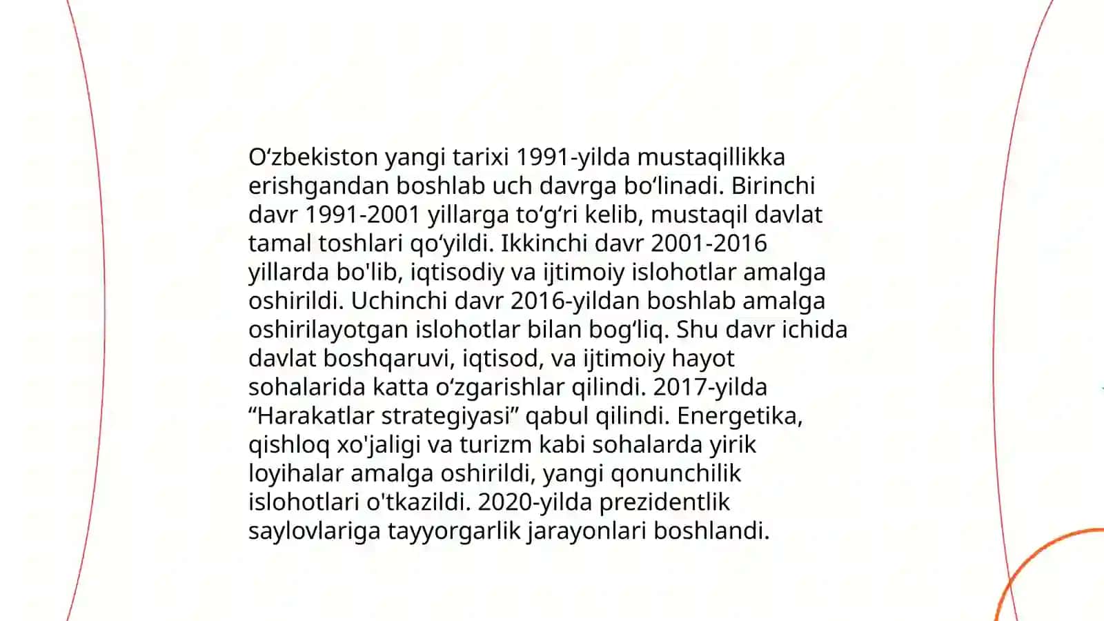 O'zbekiston yangi tarixi fanining predmeti maqsadi va vazifalari 4