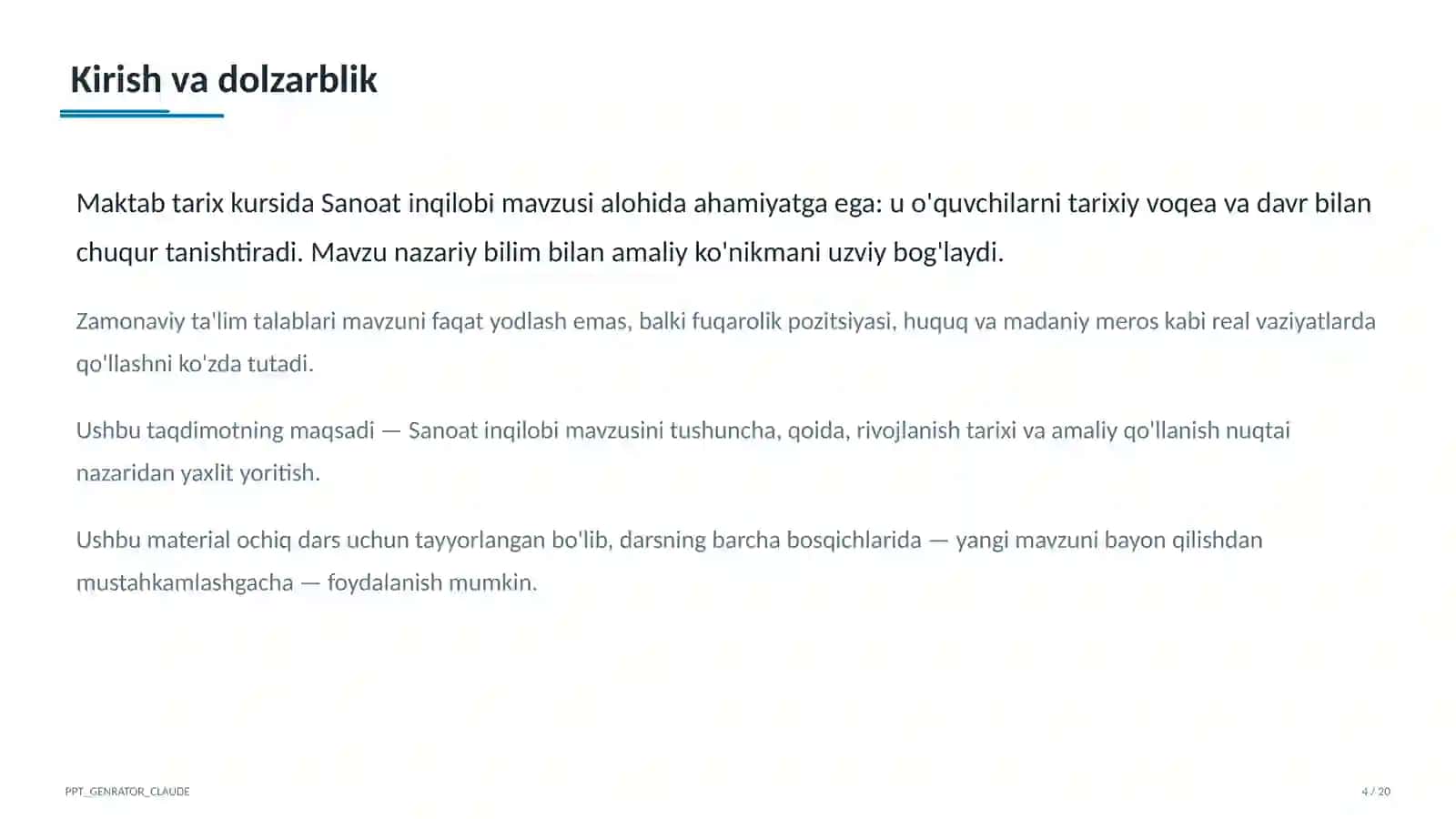 Sanoat inqilobi (9-sinf) 4