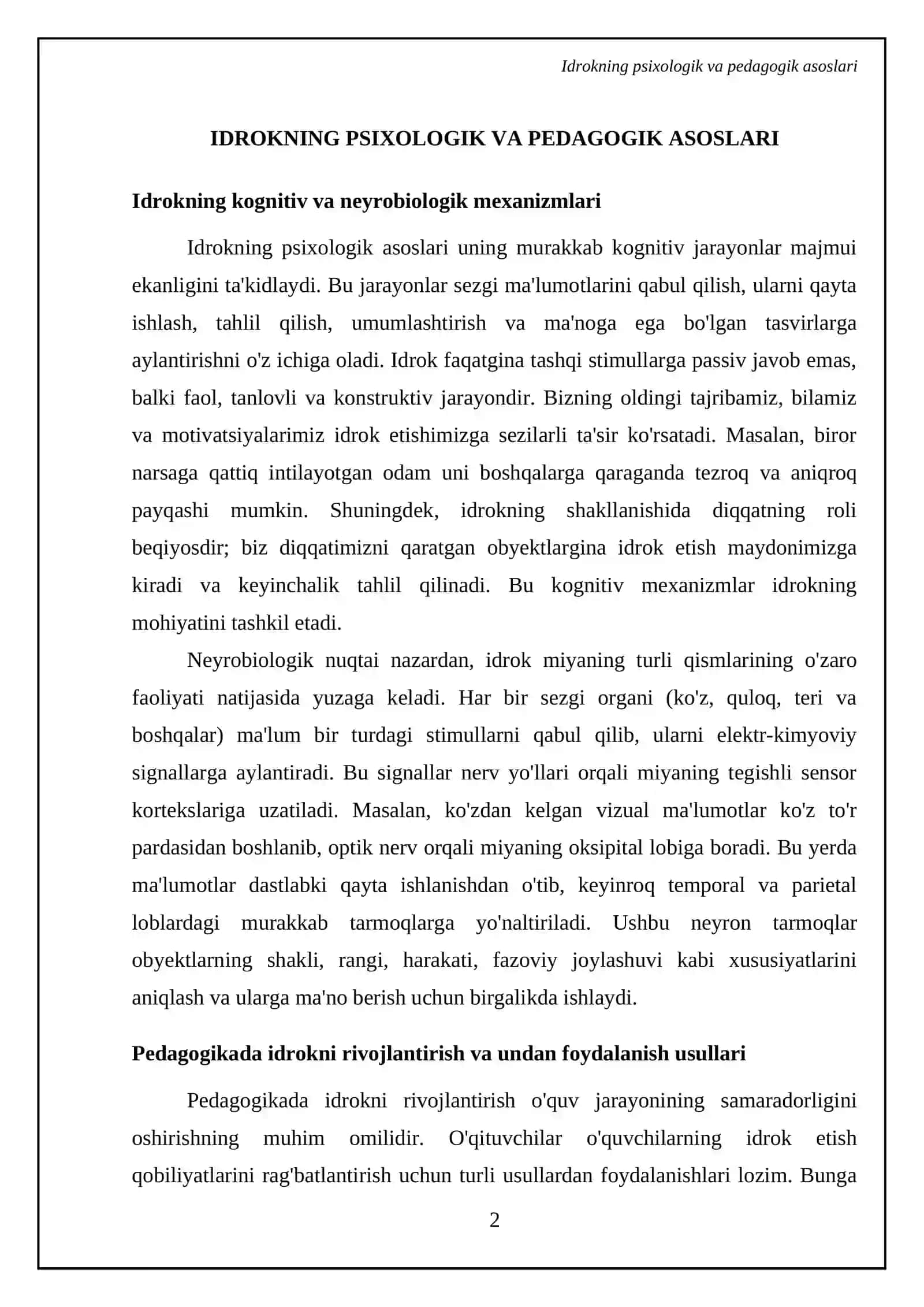 Mavzu Idrok 4