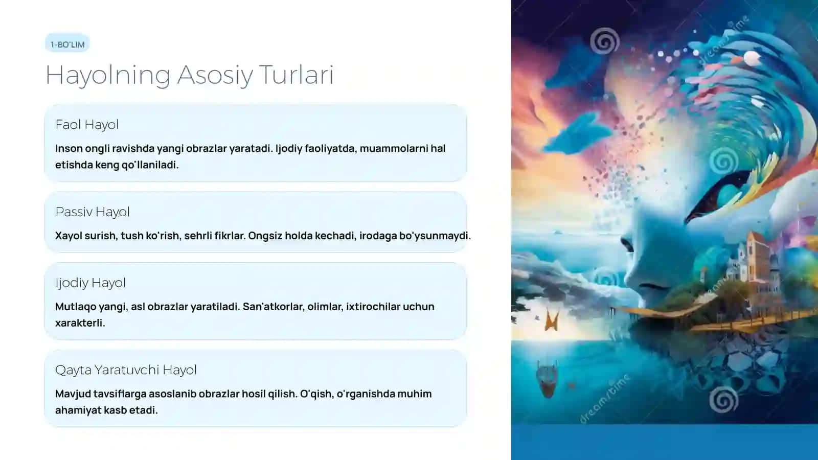 Hayol va Tasavvurlar – Inson Fikrlashining Asosiy Asoslari 4