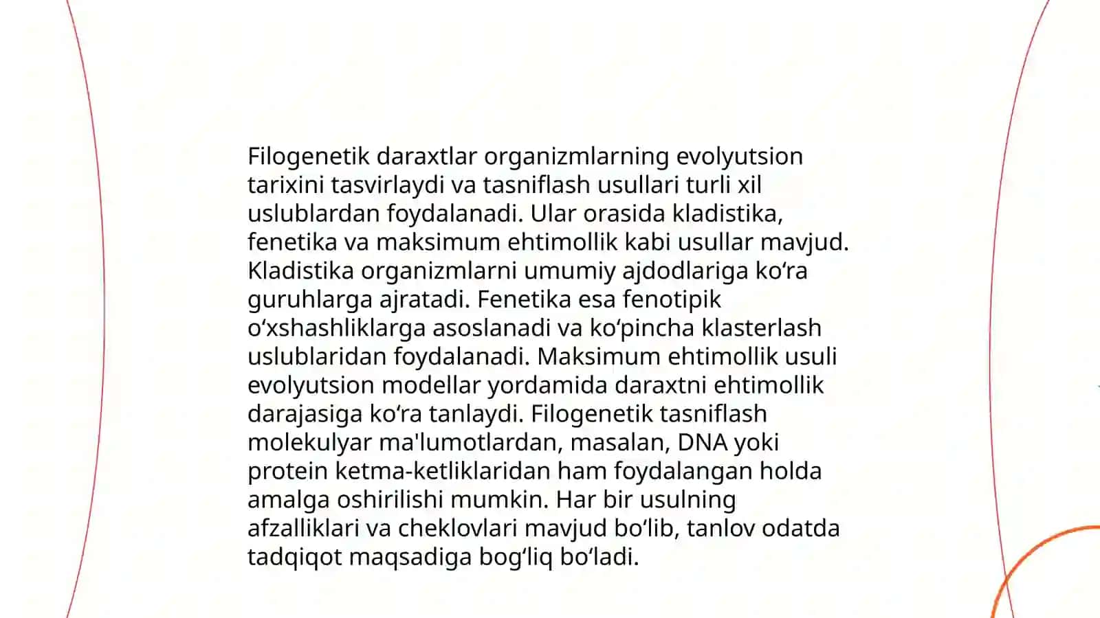 Filogenetik daraxtg tuzilishi va yechishi metodikasi 4