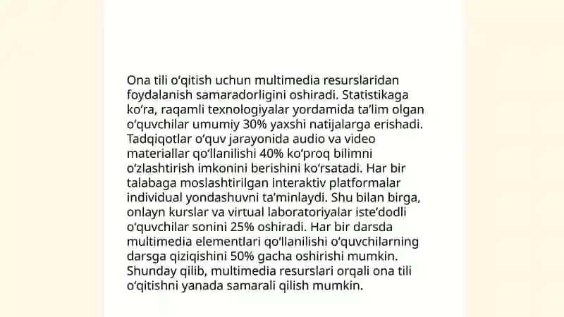 Ona tili oʻqitishda AKT dan foydalanish mazmuni va imkoniyatlari 4