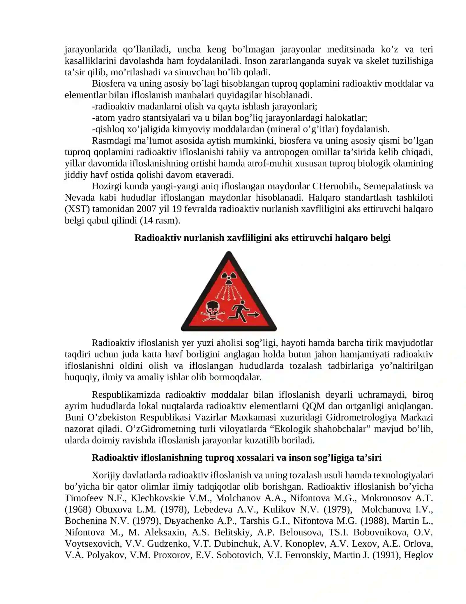 Tuproq RADIOAKTIVLIGI 4
