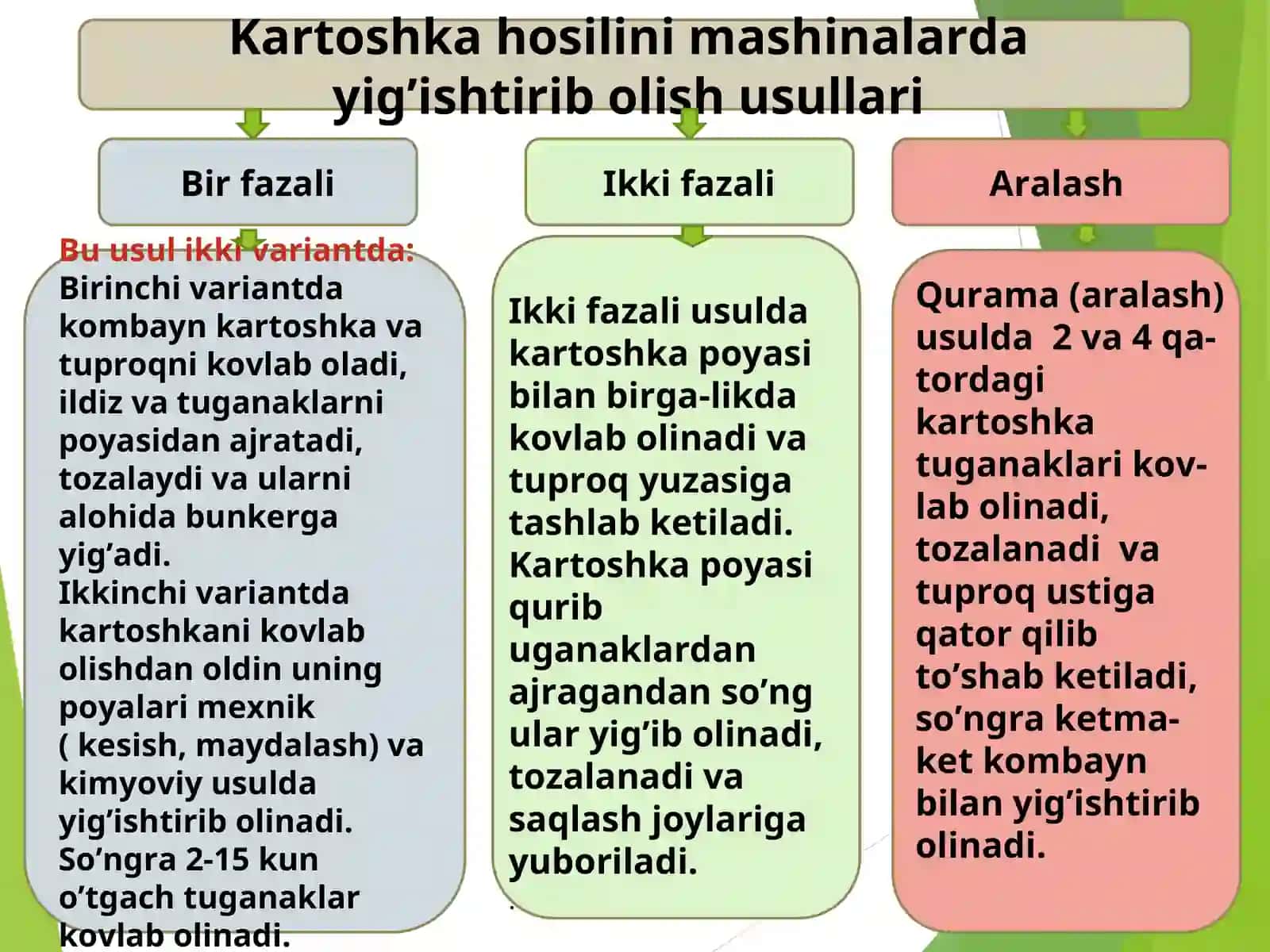 Kartoshka va meva-sabzavot xosilini yig'ish mashinalari 4