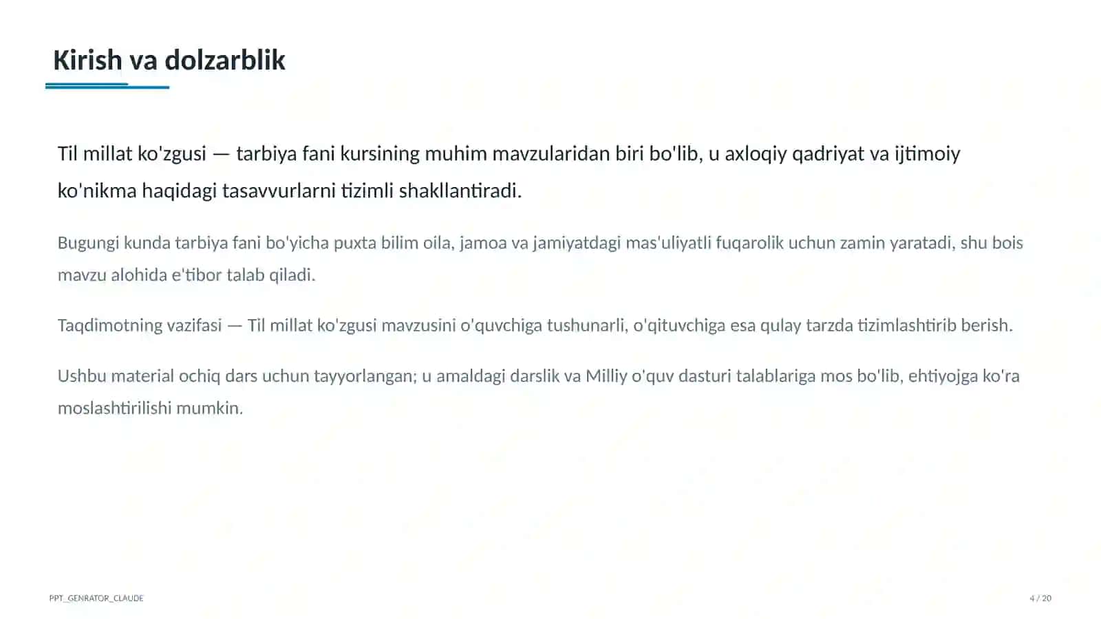 Til millat ko'zgusi (6-sinf) 4