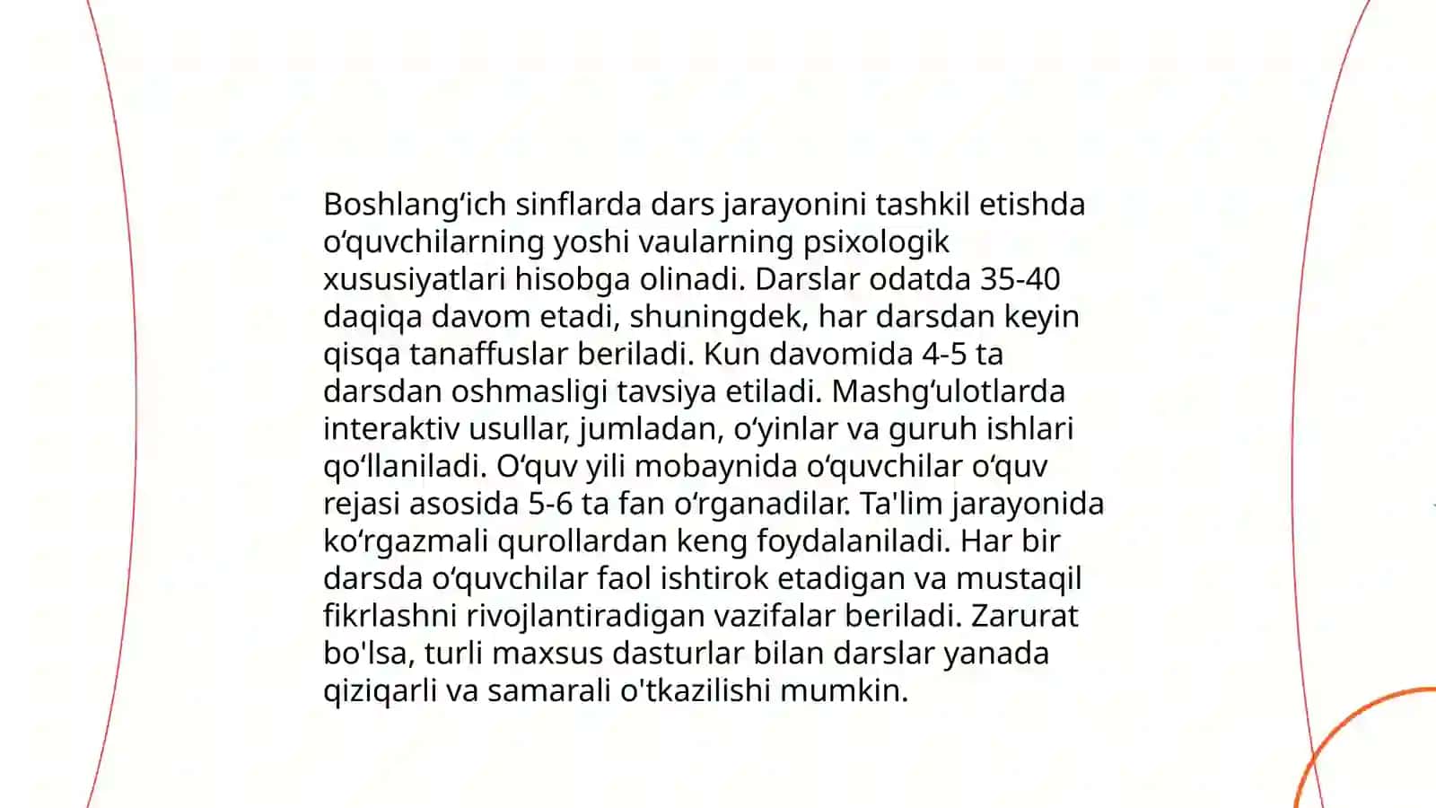 Boshlangʻich ta'lim pedogogikasi haqida umumiy tushuncha 4