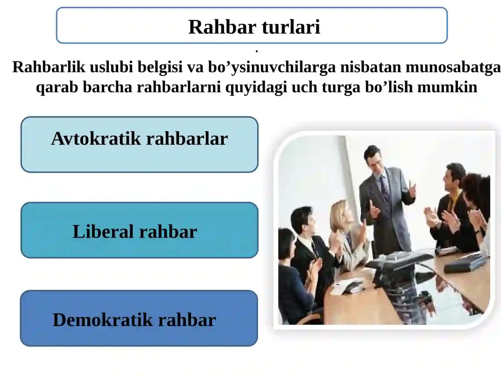 Rahbarimidjinishakillantirishgaqo'yilgantalablar 4