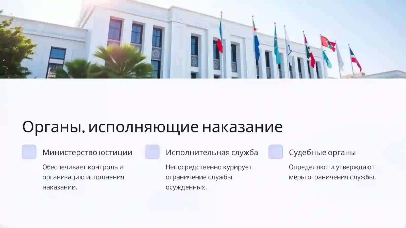Исполнение наказания в виде ограничения службы в Республике Узбекистан 4
