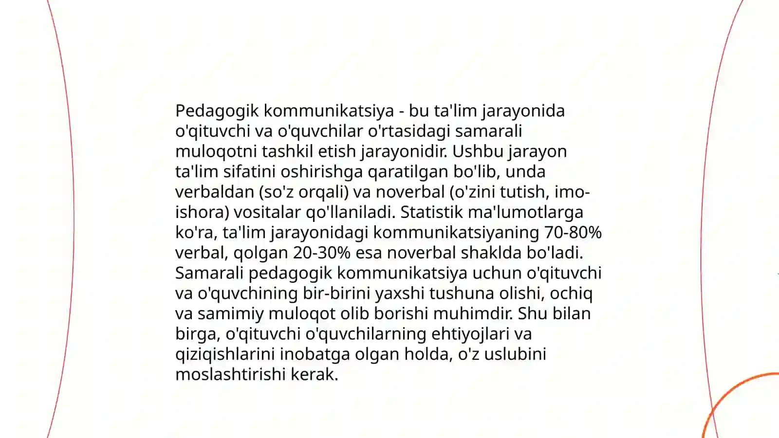 Pedagogik mahoratning tarkibiy qismlarini tavsiflang 4