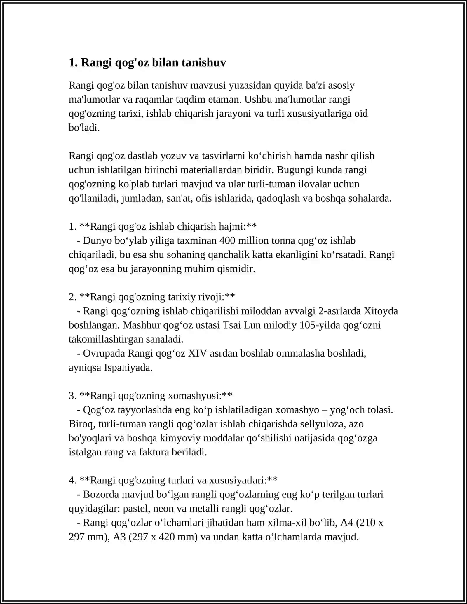 Rangi Qog'ozdan Orgami Yashash 4