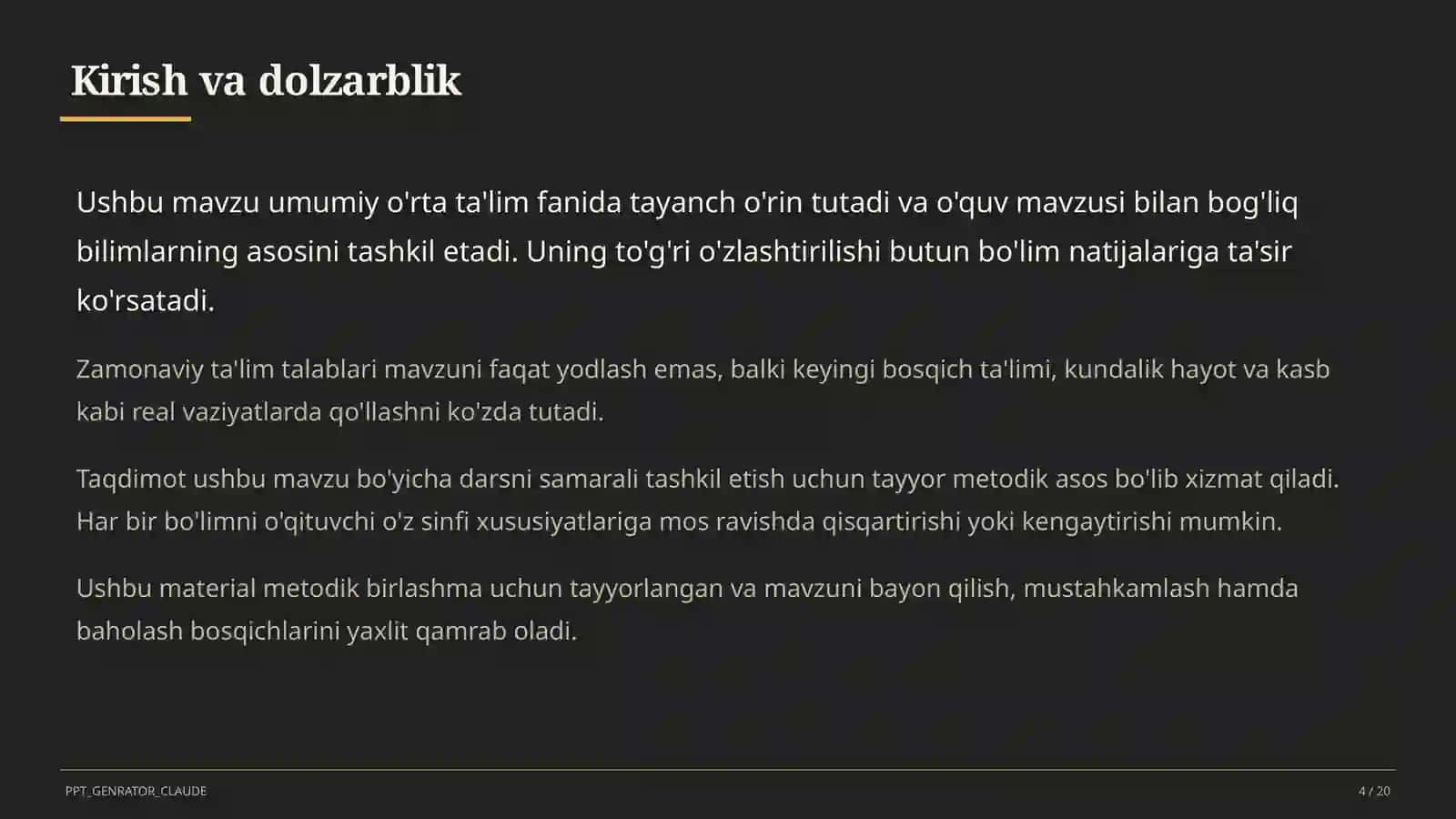 Dolzarb mavzular 4