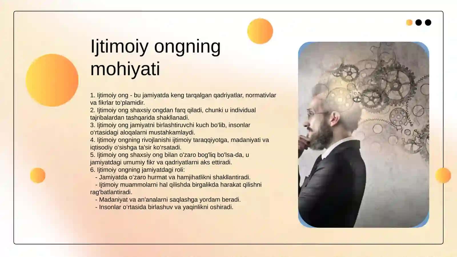 Ijtimoiy ongning mohiyati va namoyon boʻlish xususiyatlari 4