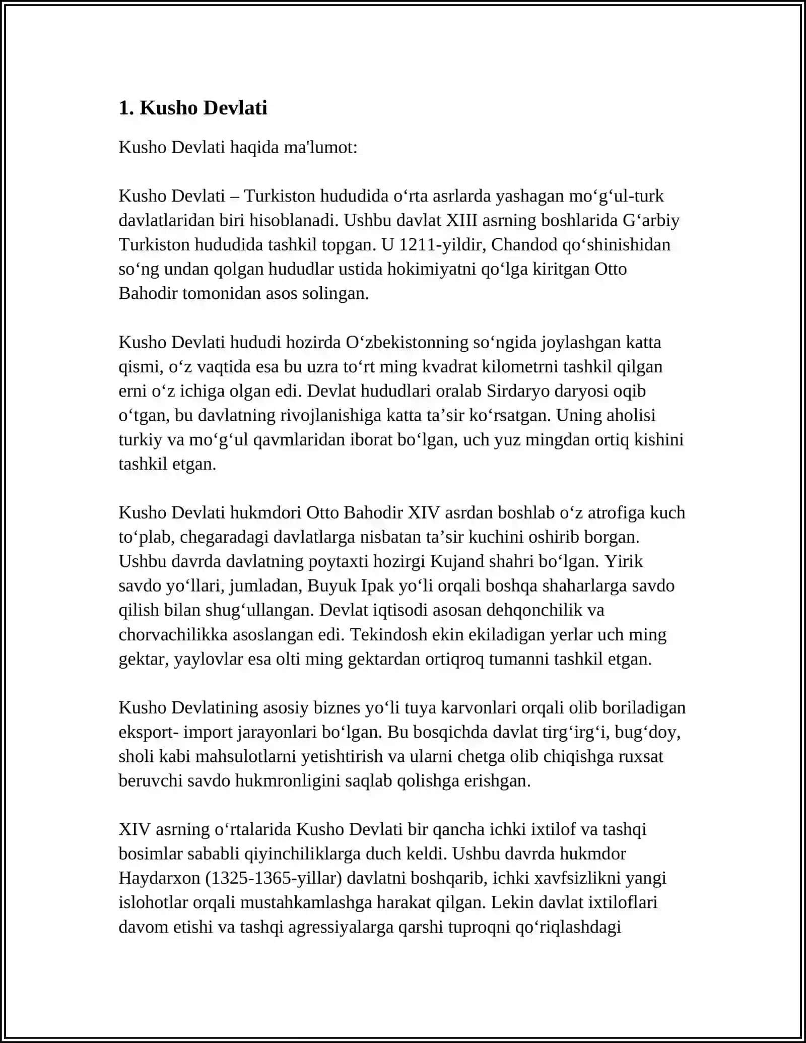 Kusho Devlati 4