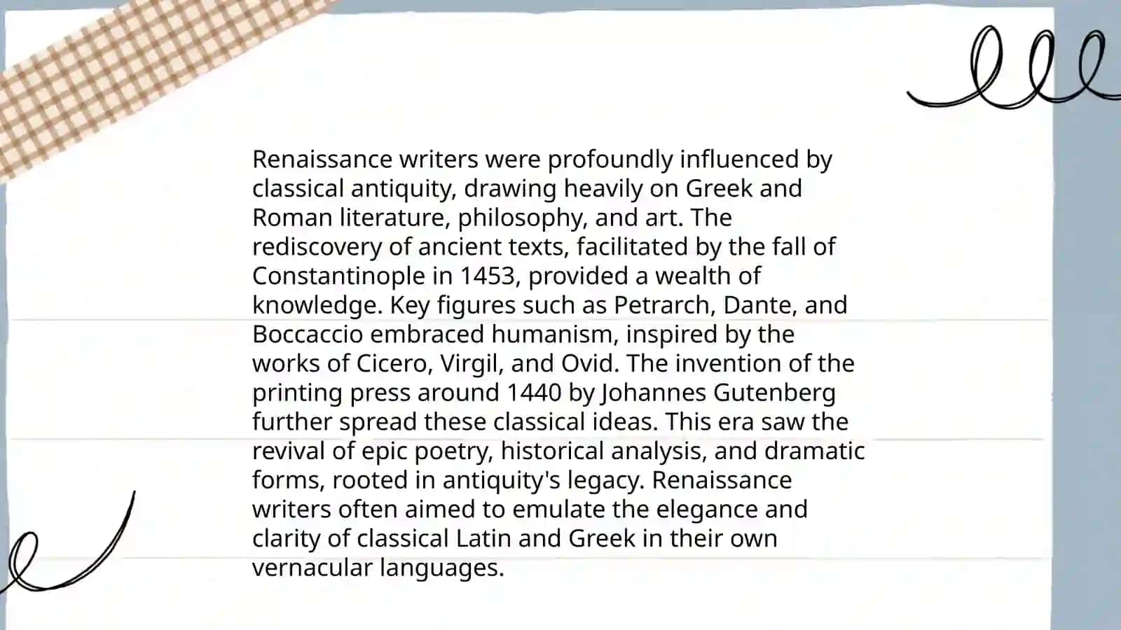 Literature of Renaissance Period 4