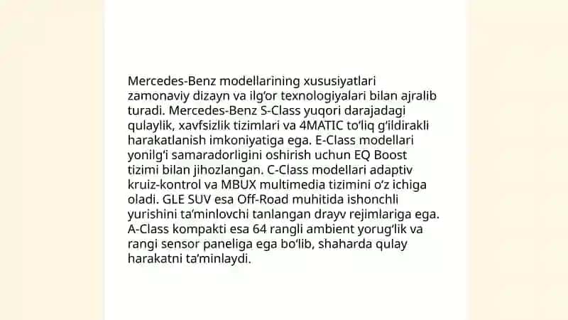 Mercedes-Benz korxonasi 4