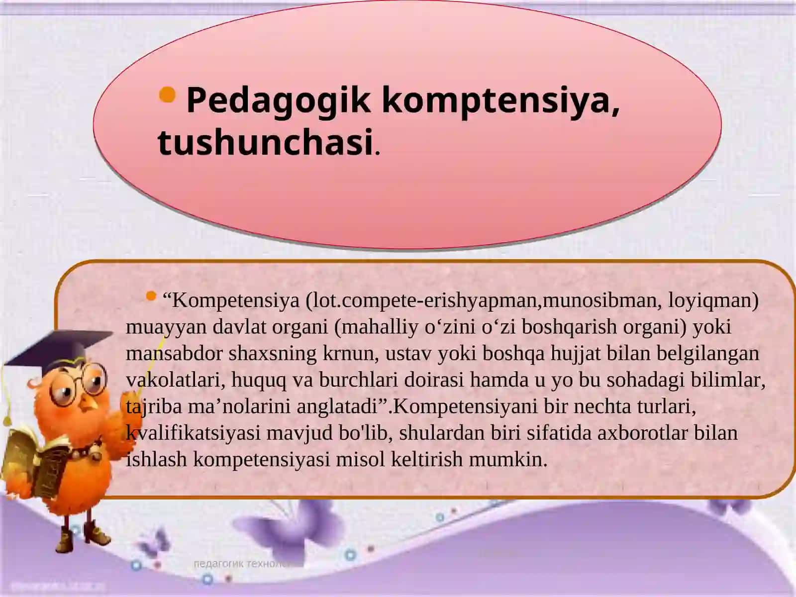 Kutubxona pedagogikasi fani mazmuni maqsadi va vazifalari 4