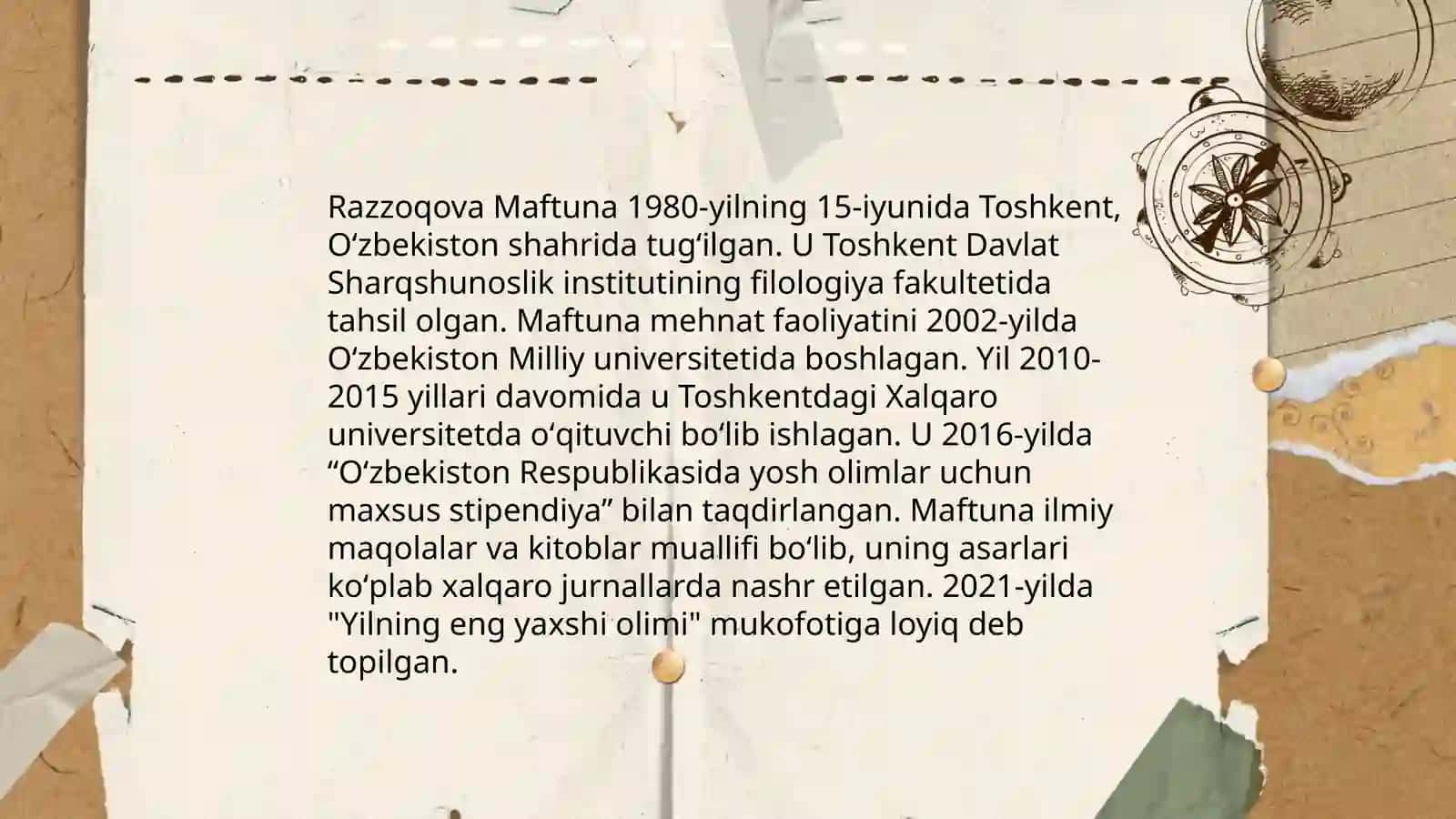 Razzoqova Maftuna 4