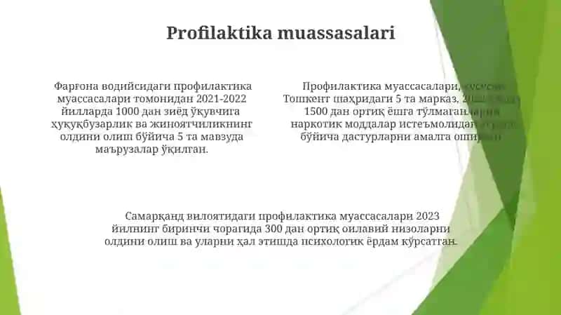 Davolash va profilaktika muassasalari 4