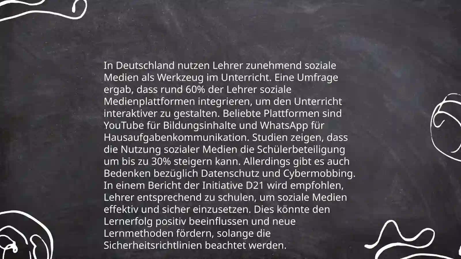 Effektiver Einsatz von Social Media im Unterricht 4