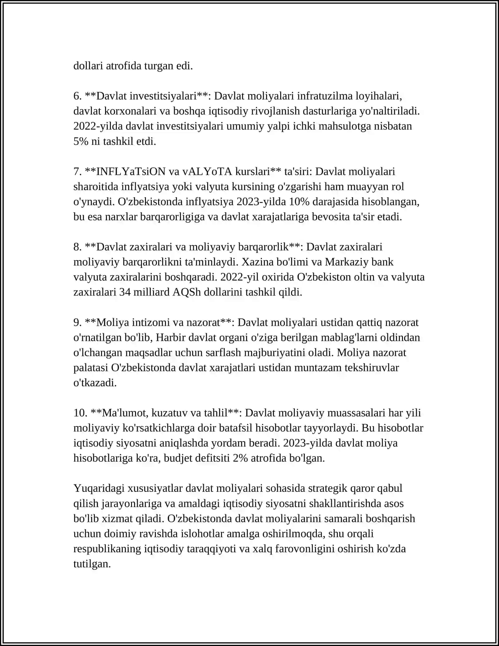 DAVLAT MOLIYASI MOHIYATI VA AHAMIYATI 4