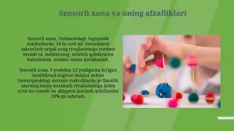 Sensor Tarbiya Usullari 4