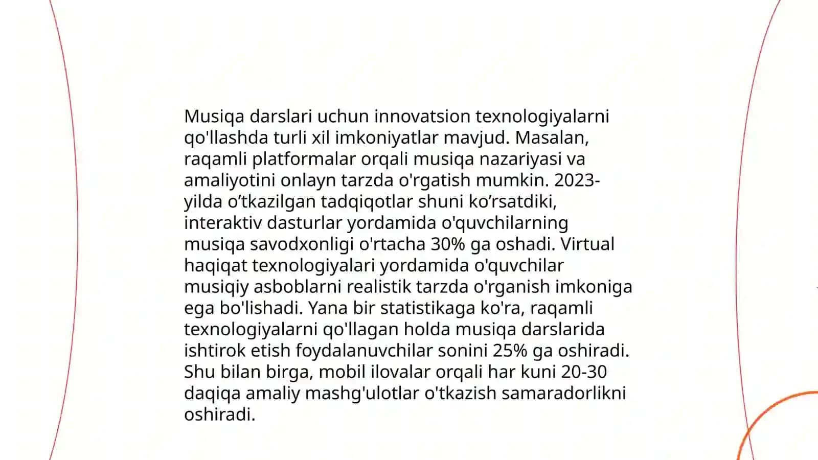 Musiqa mashgʼulotlarini tashkil etishda metodik yondashuvlar 4