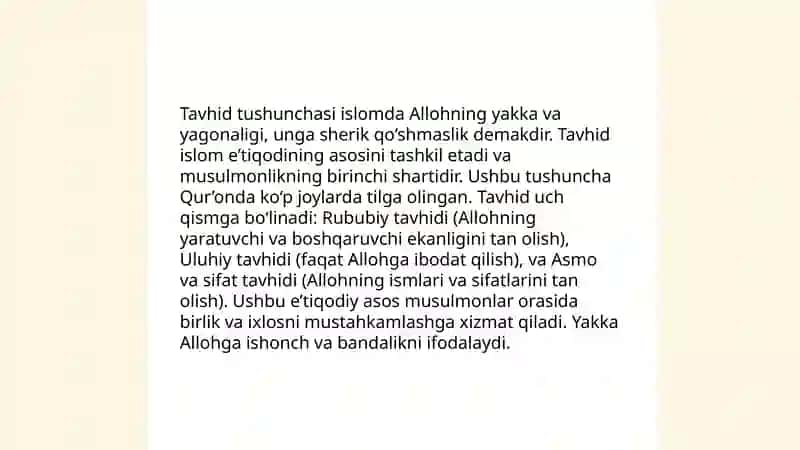 Islom dini ta'limoti 4
