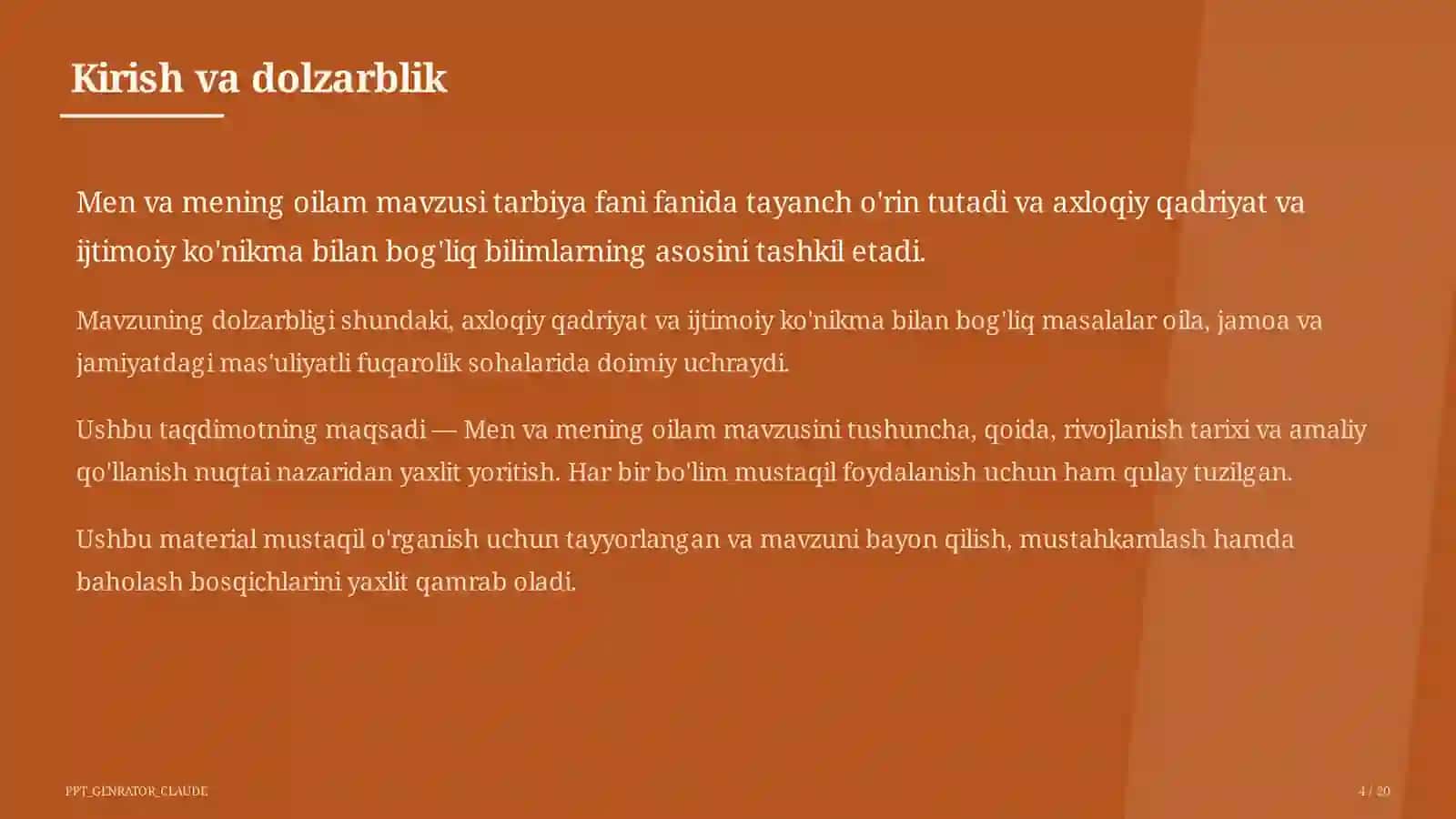 Men va mening oilam (1-sinf) 4