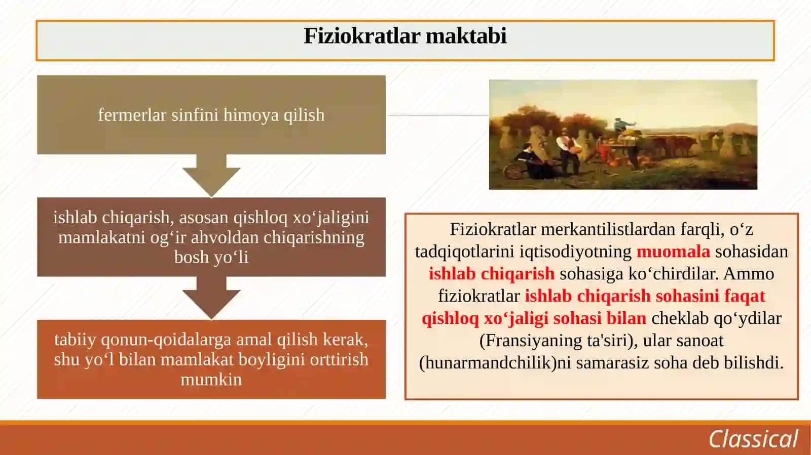 Fiziokratizmning ta'limotivujudga kelishi 4