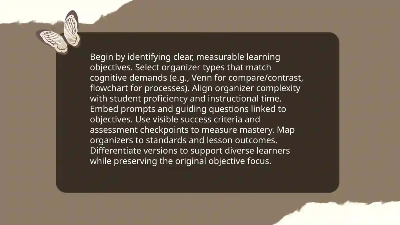 Designing graphic organizer 4