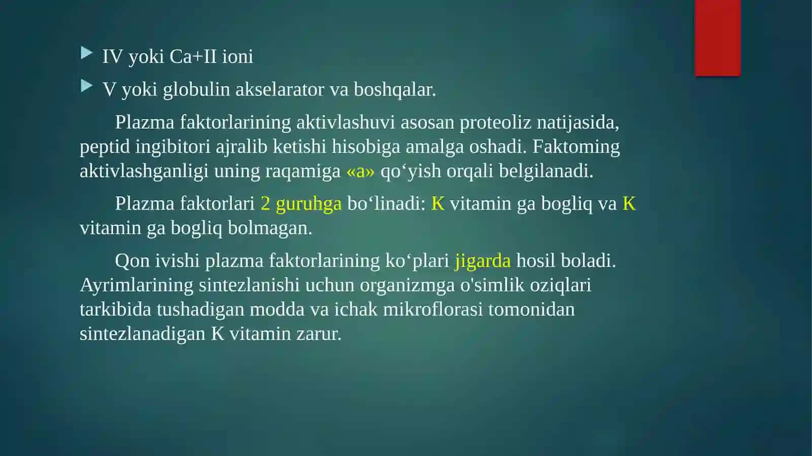 Gemostaz.Fibrinoliz 4