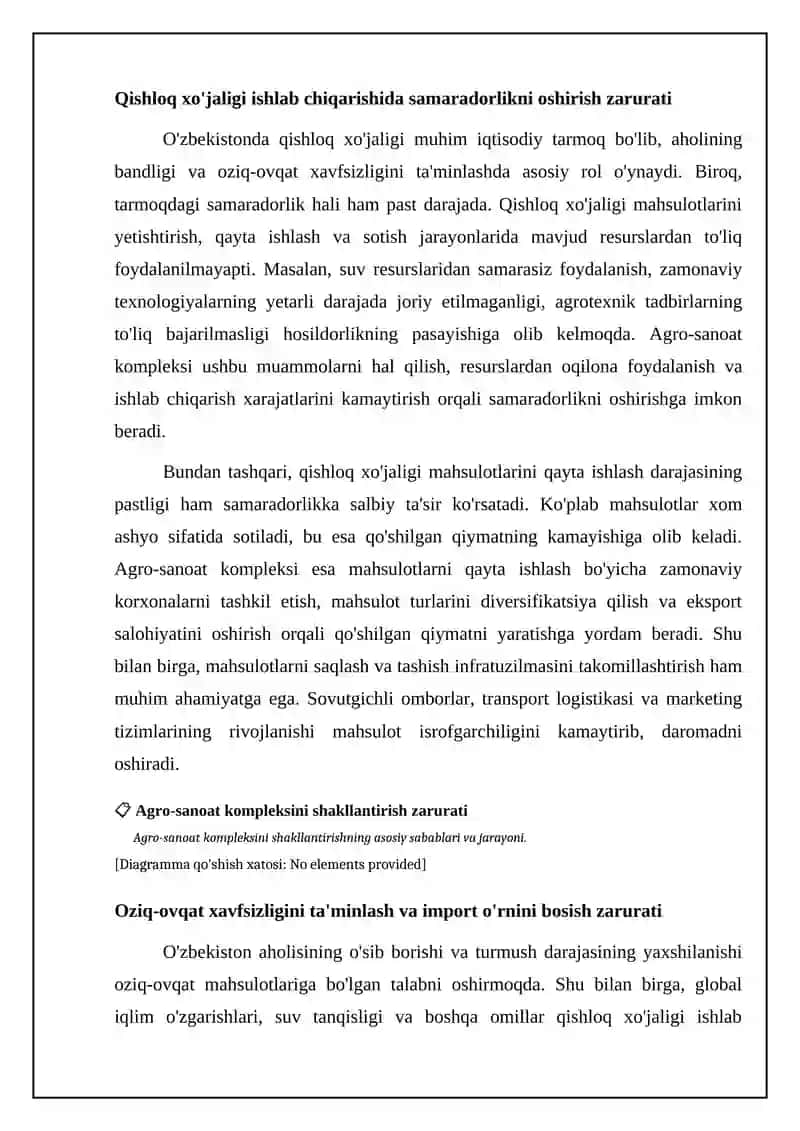 Agrosanoat majmuasini shakllantirish zaruriyati 4