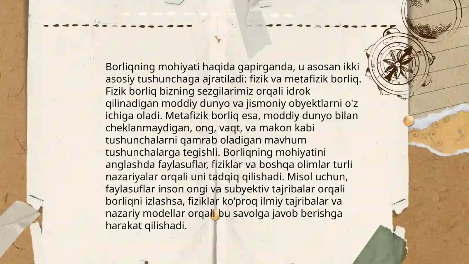 Ontologiya borliq falsafasi 4