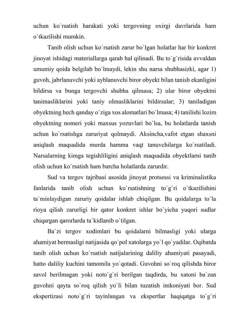 Tanib olish uchun ko`rsatish taktikasi 4
