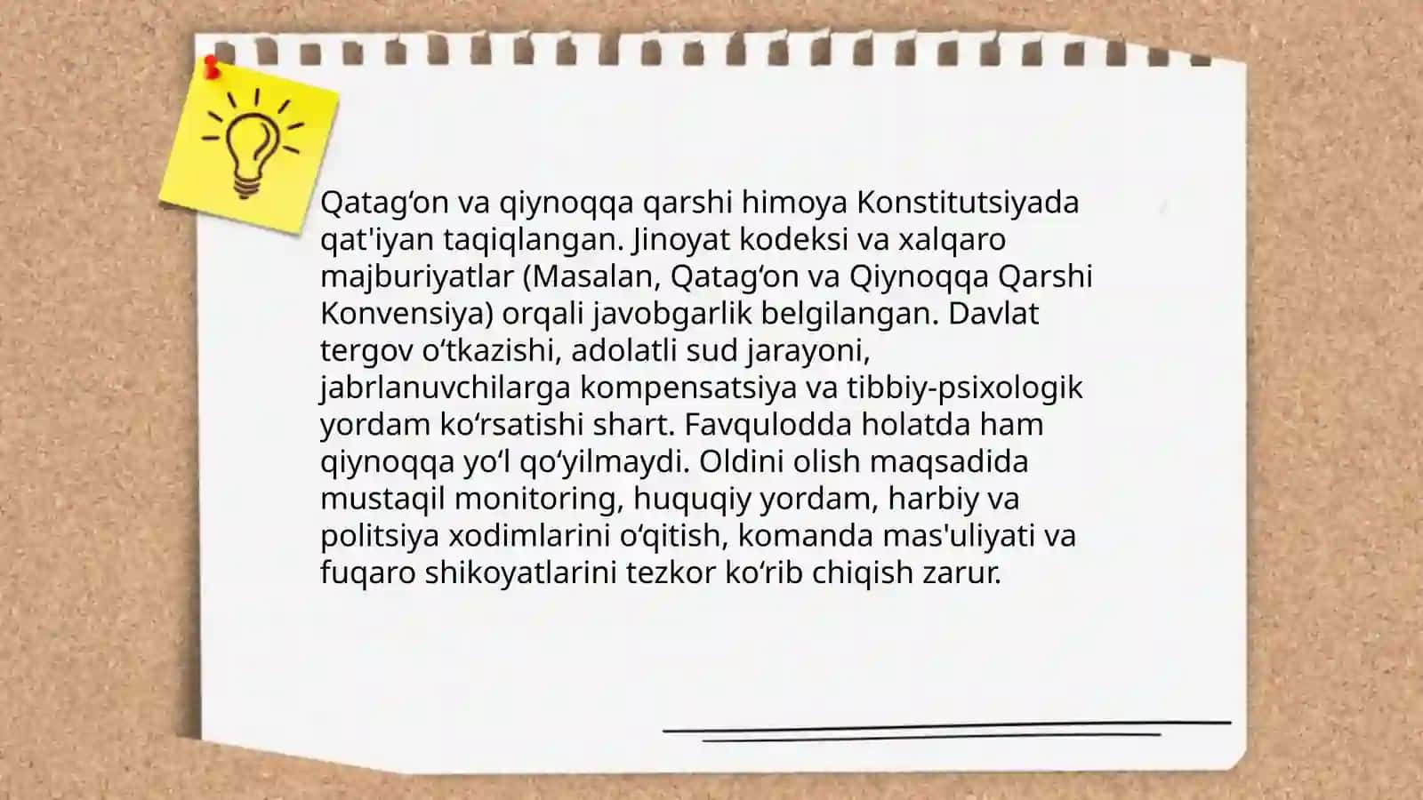 Inson va fuqarolarning asosiy huquq va erkinliklari 4