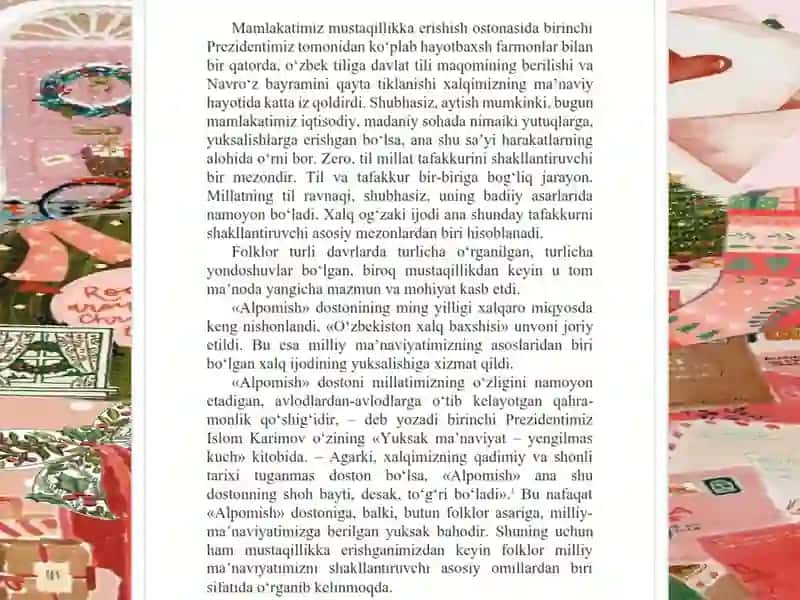 Adabiyotdafolkloranʼanalariningdavomiyligi 4