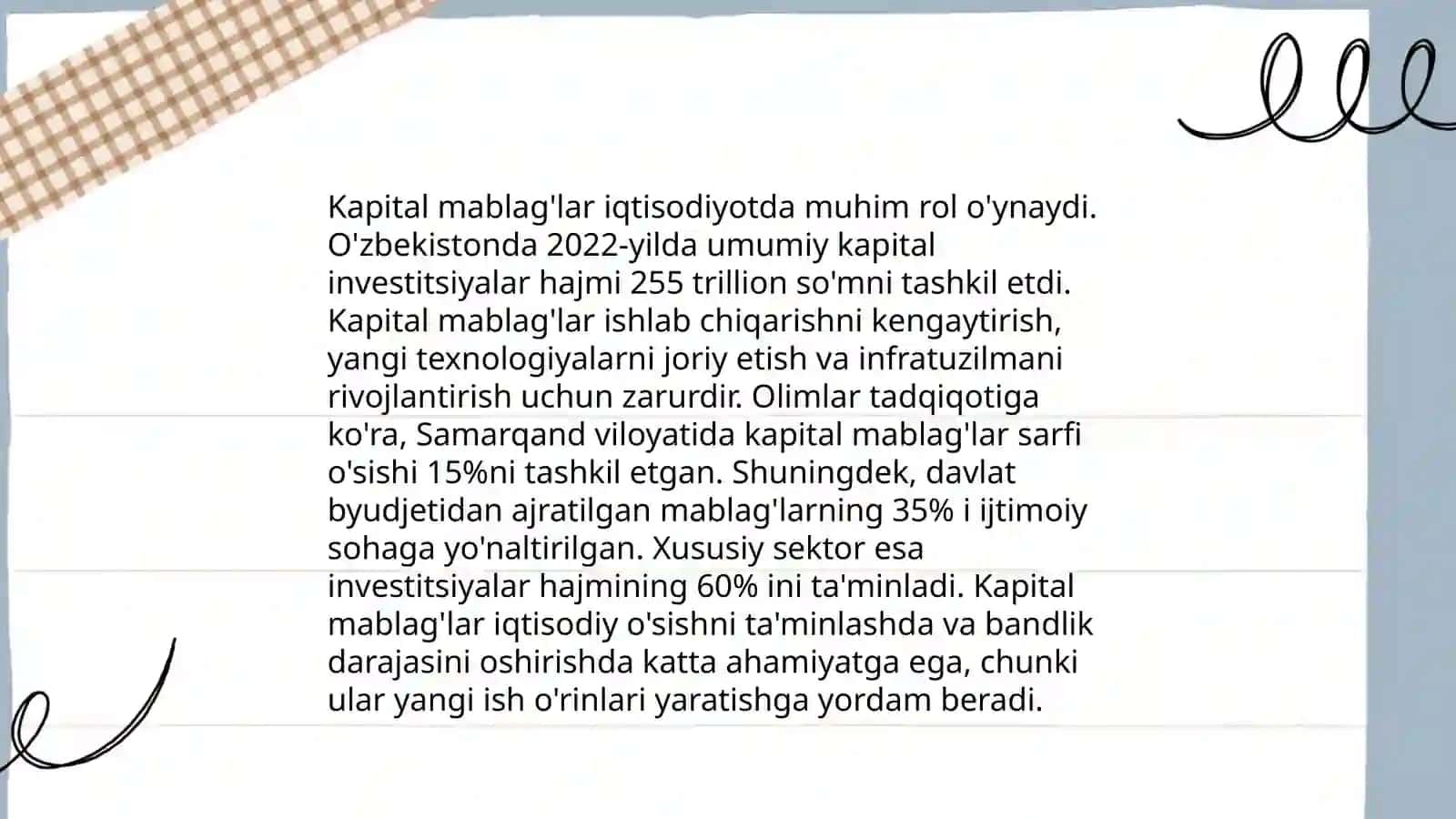 Yerdan foydalanish samaradorligi O'zbekistonda 4