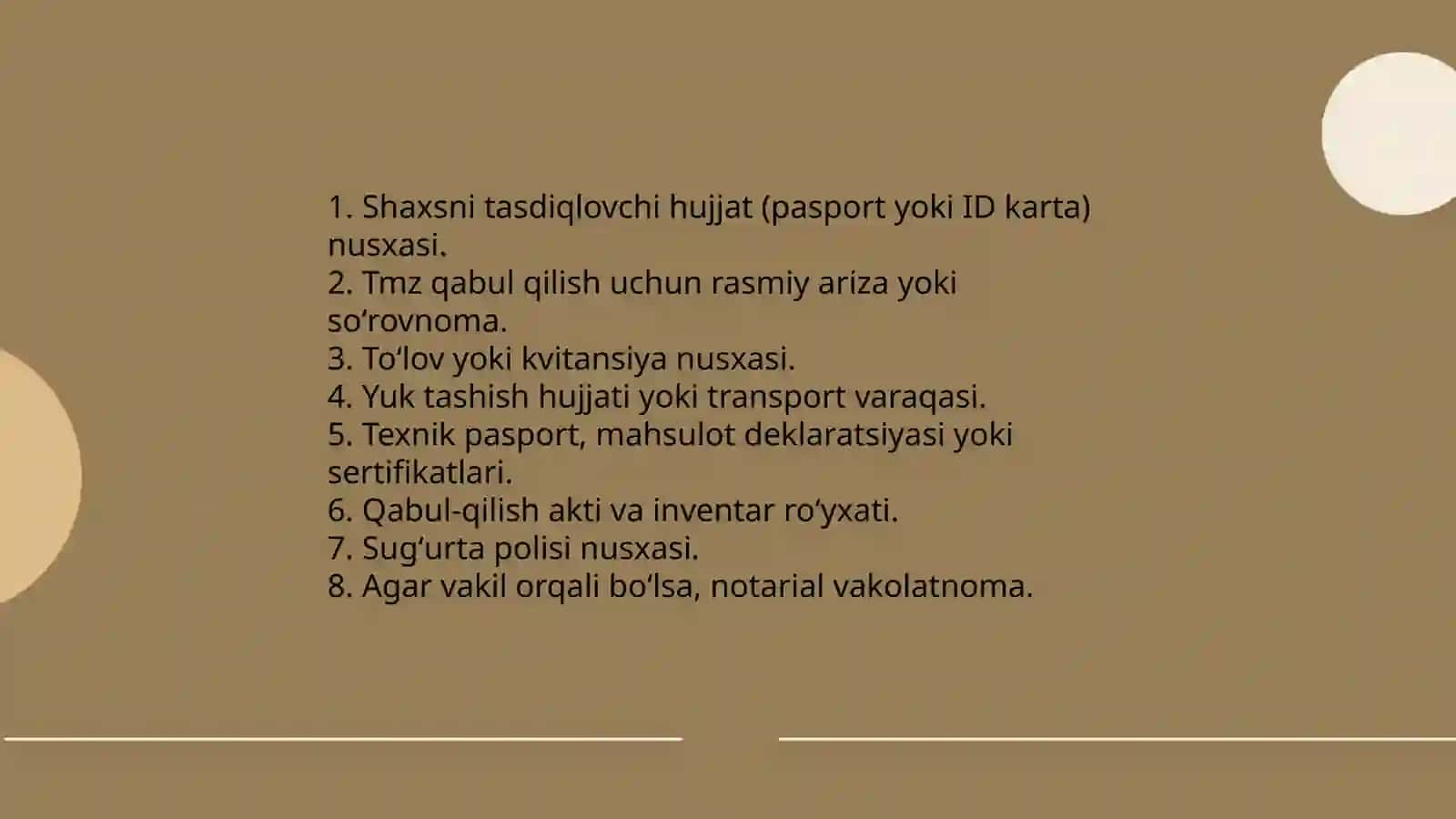 Tmz ni qabul qilishni xujjatlashtirish 4