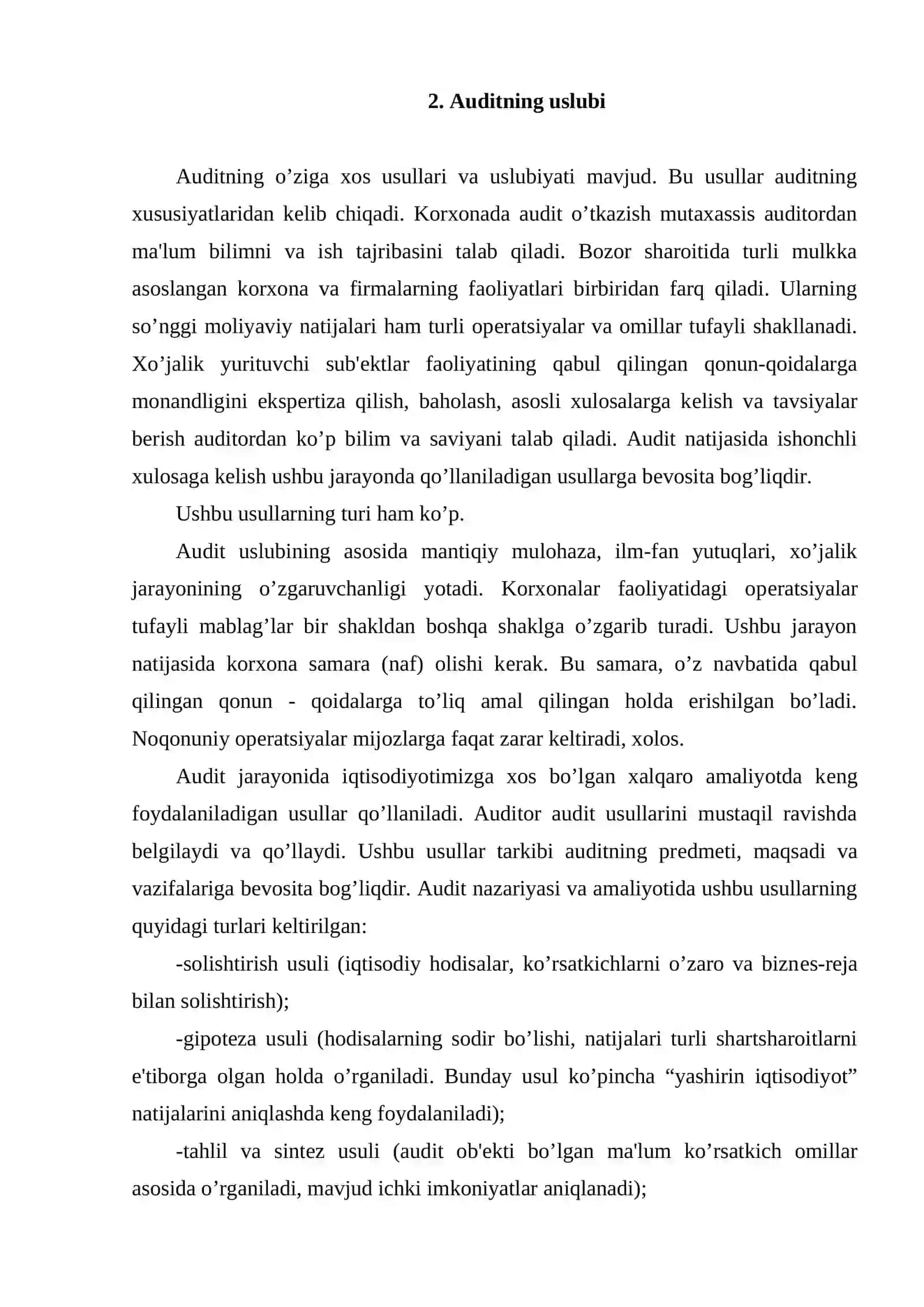 Auditning prеdmеti va uslublari 4