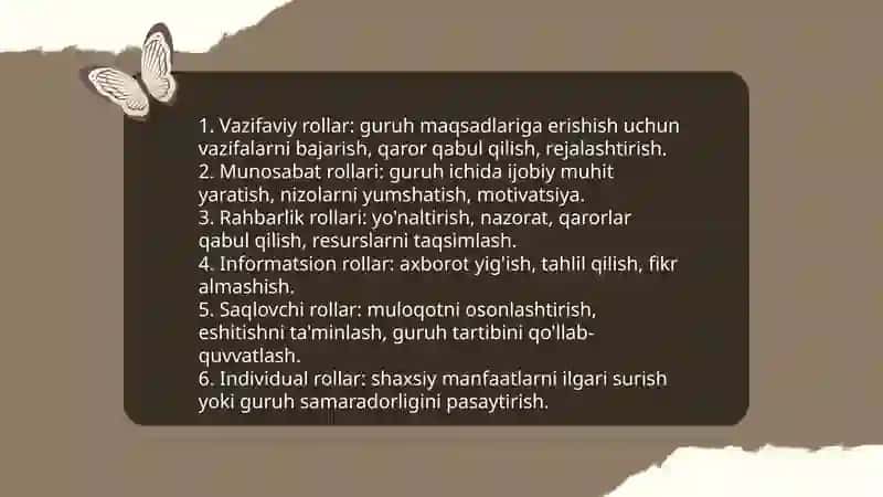 Kichik va katta guruhlar psixologiyasi 4