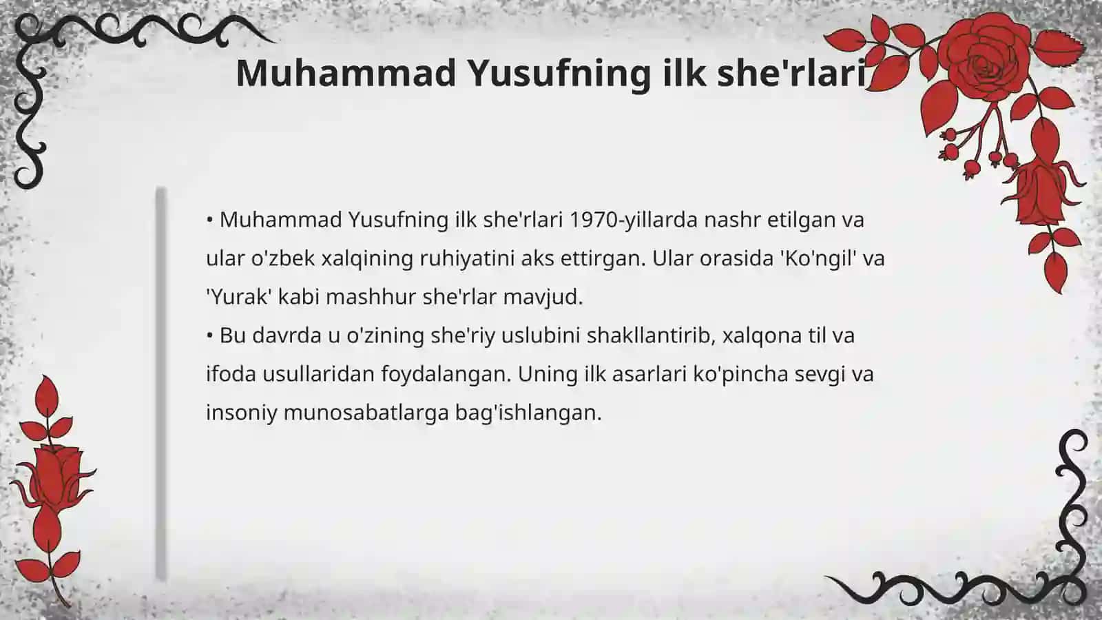 Muhammad Yusuf she'riyati 4
