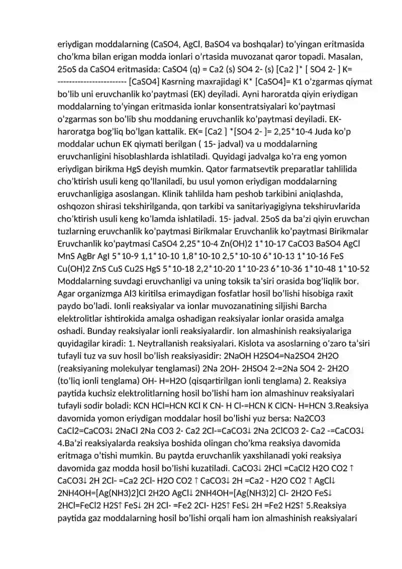Elektrolitlar 4