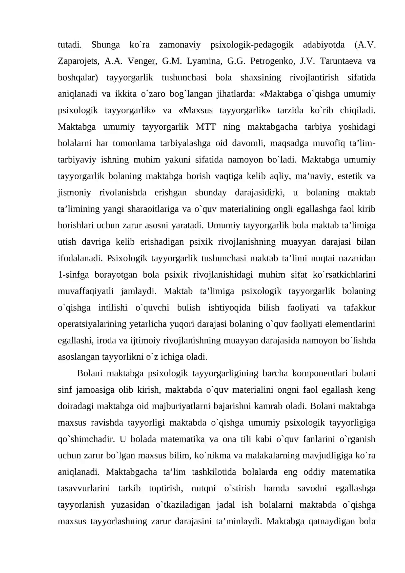 Bolaning maktabda o‘qishga axloqiy manaviy tayyorgarligi 4